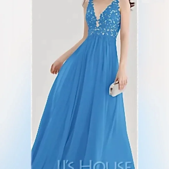 ocean blue colour dress Tori Mini Dress in Ocean Blue main image 0